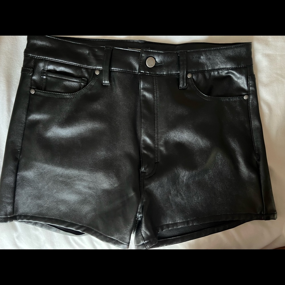 Leather Shorts